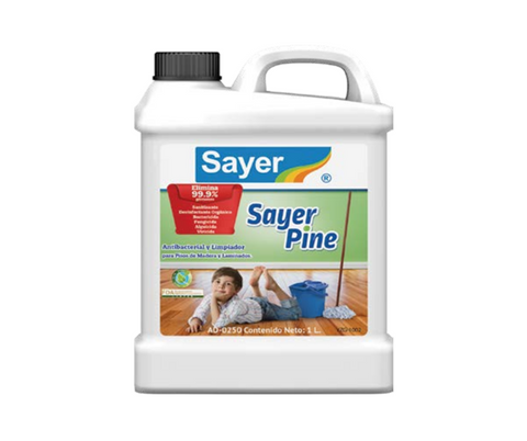 Limpiador antibacterial para pisos Sayer pine